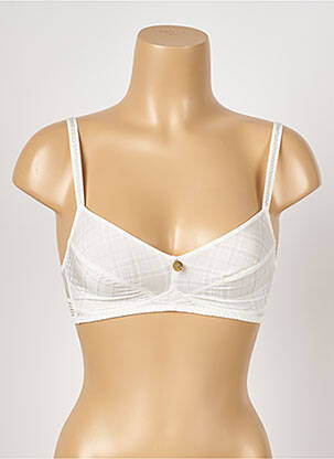 Soutien-gorge sans armature haut soutien-gorge emboitant beige ANTIGEL femme