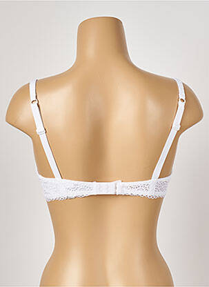 Soutien-gorge légère et transparente haut soutien-gorge emboitant blanc ANTIGEL femme