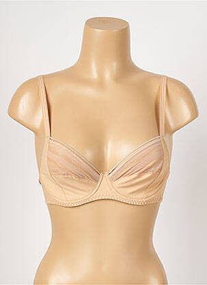 Soutien-gorge effet matière satinée haut soutien-gorge emboitant chair ANTIGEL femme
