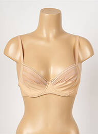 Soutien-gorge effet matière satinée haut soutien-gorge emboitant chair ANTIGEL femme