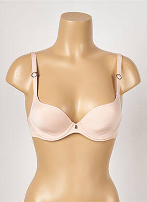 Soutien-gorge effet matière satinée haut soutien-gorge moulé rose MARIE JO femme