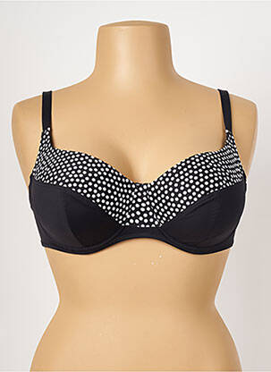 Soutien-gorge noir ANTIGEL pour femme