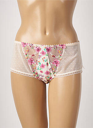 Shorty stretch rose MARIE JO femme