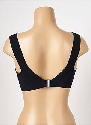 Haut de maillot de bain stretch haut soutien-gorge emboitant noir PAIN DE SUCRE femme
