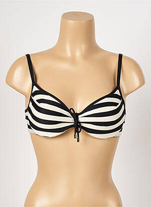 Haut de maillot de bain stretch haut soutien-gorge emboitant noir MARIE JO femme