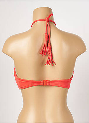 Haut de maillot de bain stretch haut soutien-gorge moulé orange SEAFOLLY femme