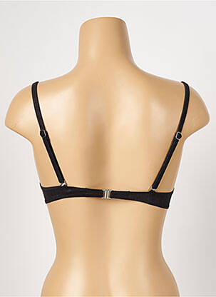 Haut de maillot de bain stretch haut soutien-gorge push-up gris ANTIGEL femme