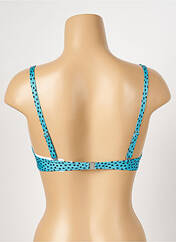 Haut de maillot de bain bleu ANTIGEL pour femme seconde vue