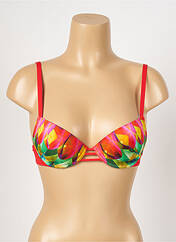 Haut de maillot de bain orange ANTIGEL pour femme seconde vue