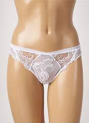 Tanga blanc LISE CHARMEL pour femme seconde vue