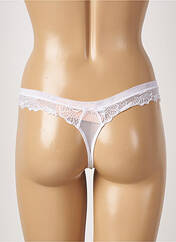 Tanga blanc LISE CHARMEL pour femme seconde vue