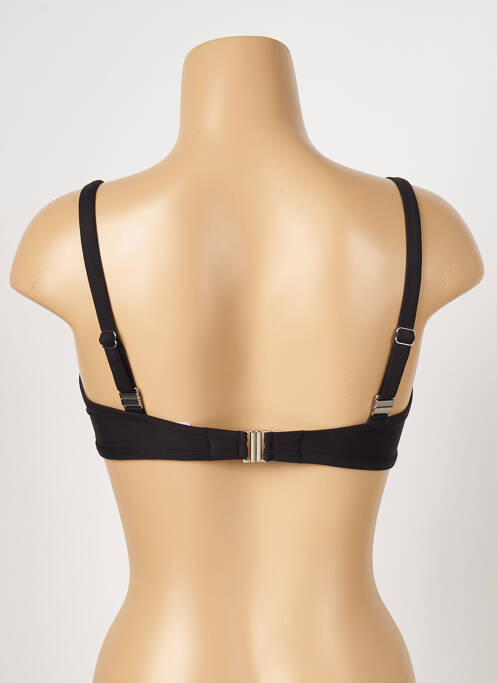 Haut de maillot de bain noir ANTIGEL pour femme