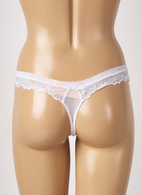 Tanga blanc LISE CHARMEL pour femme