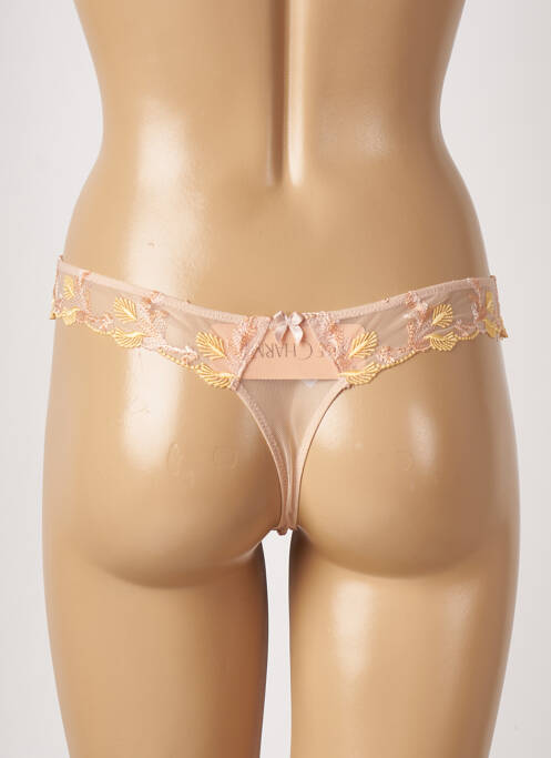 Tanga rose LISE CHARMEL femme