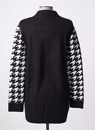 Gilet manches longues col v noir SURKANA femme