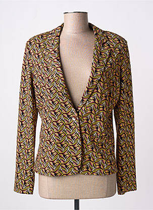 Blazer manches longues jaune SURKANA femme