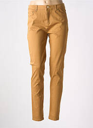 Pantalon slim poches beige BEST MOUNTAIN femme