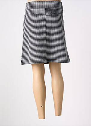 Jupe courte coupe évasée noir SUN VALLEY femme