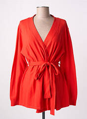 Gilet manches longues rouge LA FIANCEE DU MEKONG pour femme seconde vue