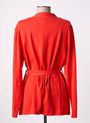 Gilet manches longues rouge LA FIANCEE DU MEKONG pour femme seconde vue
