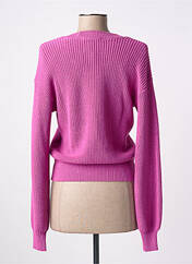 Gilet manches longues violet GARCIA pour femme seconde vue