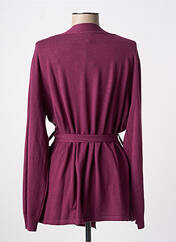 Gilet manches longues violet LA FIANCEE DU MEKONG pour femme seconde vue