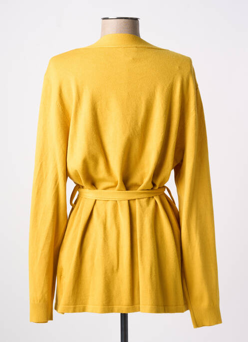 Gilet manches longues jaune LA FIANCEE DU MEKONG pour femme