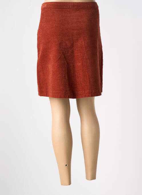 Jupe courte marron LA FIANCÉE pour femme