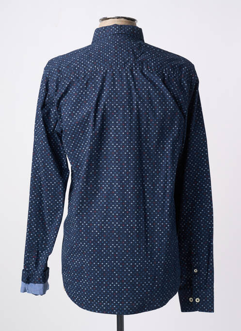 Chemise manches longues bleu GARCIA pour homme