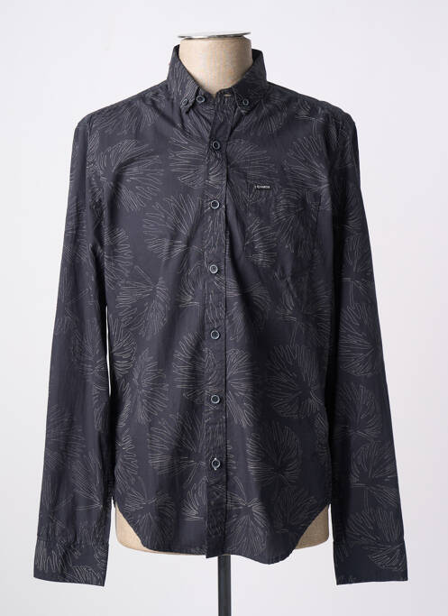 Chemise manches longues gris GARCIA pour homme