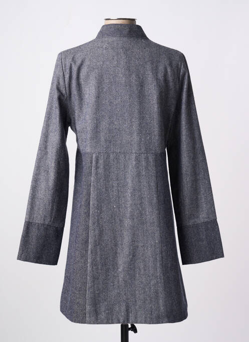 Manteau long bleu LA FIANCEE DU MEKONG pour femme