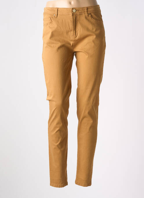 Pantalon slim beige BEST MOUNTAIN pour femme