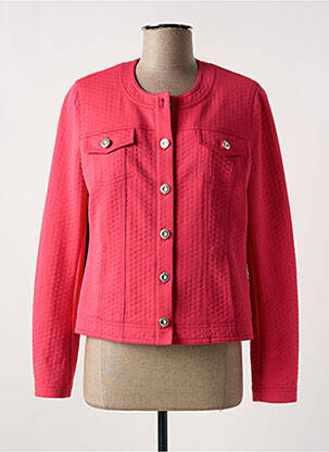 Veste casual col rond rose RABE femme