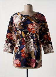 Blouse imprimé fleurs manches 3/4 rose BETTY BARCLAY femme