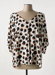 Blouse beige LA FEE MARABOUTEE pour femme seconde vue