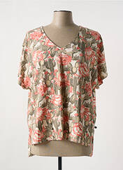 Blouse vert TBS pour femme seconde vue
