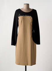 Robe mi-longue noir PAUL BRIAL pour femme seconde vue