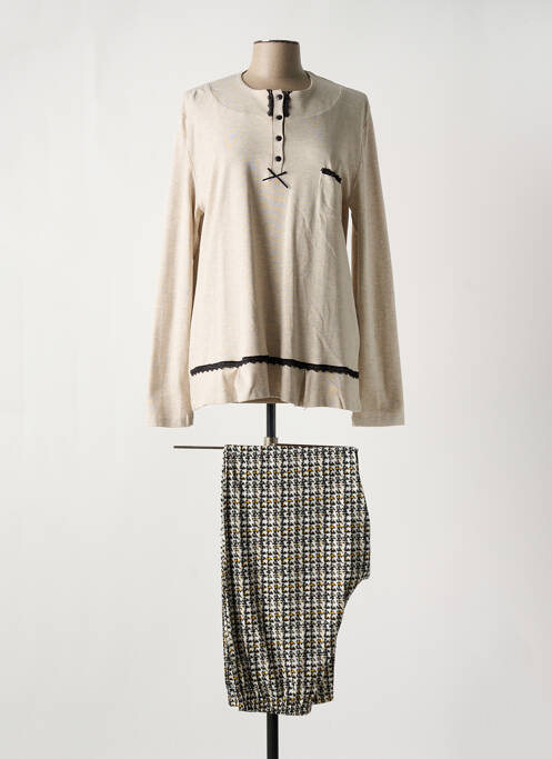 Pyjama beige EGATEX pour femme