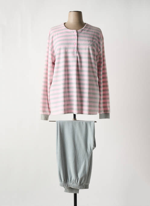 Pyjama gris COCODREAM pour femme
