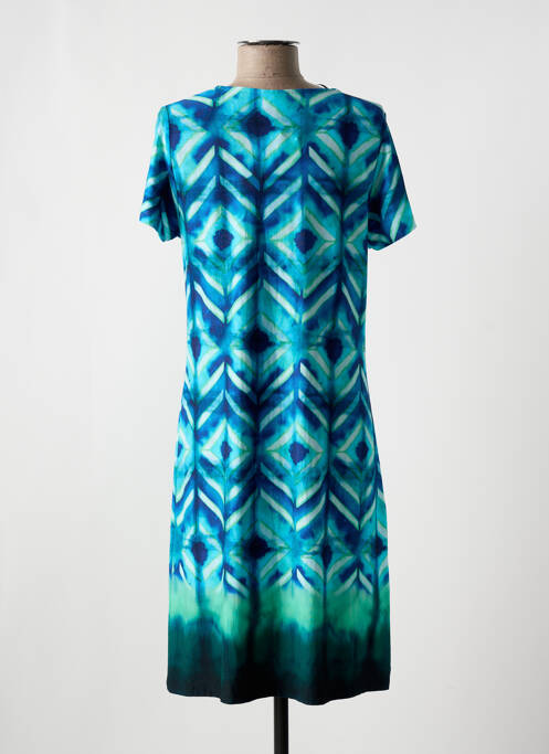 Robe mi-longue bleu EGATEX pour femme