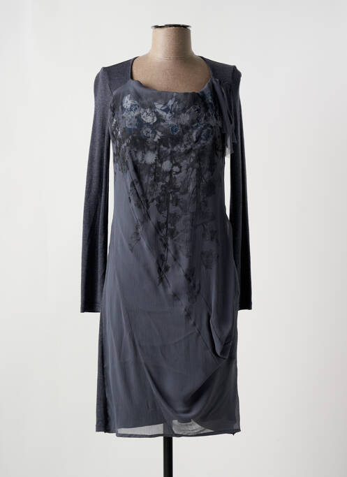 Robe mi-longue gris MADO ET LES AUTRES pour femme