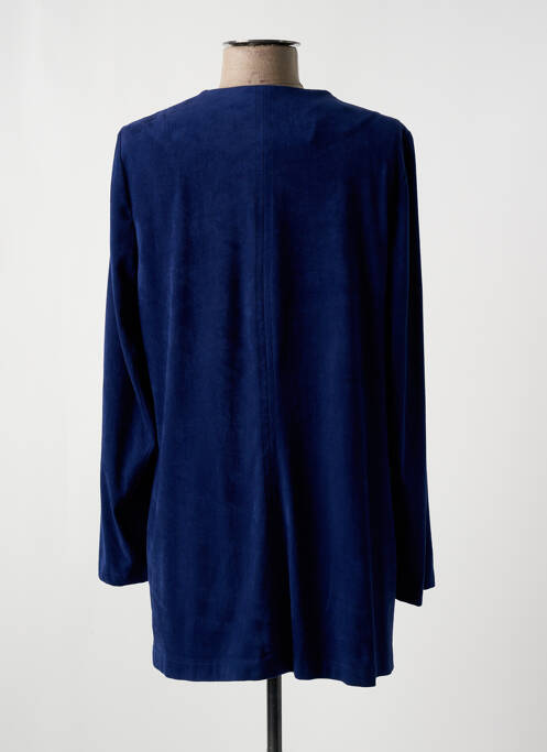 Veste casual bleu CHRISTINE LAURE femme