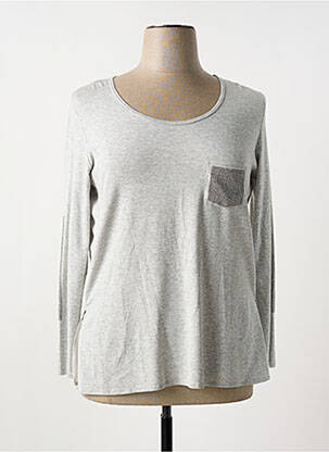 T-shirt manches longues manches longues gris RABE femme