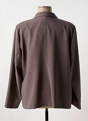 Blazer poches marron GEVANA femme