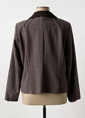 Blazer marron GEVANA pour femme seconde vue