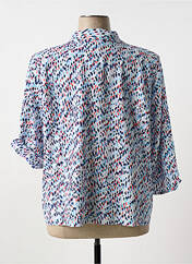 Chemisier bleu GEVANA femme seconde vue