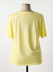 T-shirt jaune CONCEPT K pour femme seconde vue