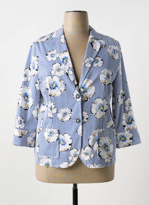 Blazer bleu JUST WHITE pour femme