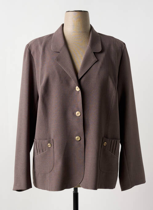 Blazer marron GEVANA pour femme
