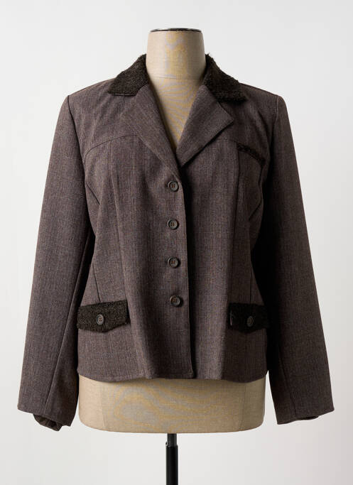 Blazer marron GEVANA pour femme